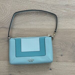 Kate Spade multi blues Wristlet